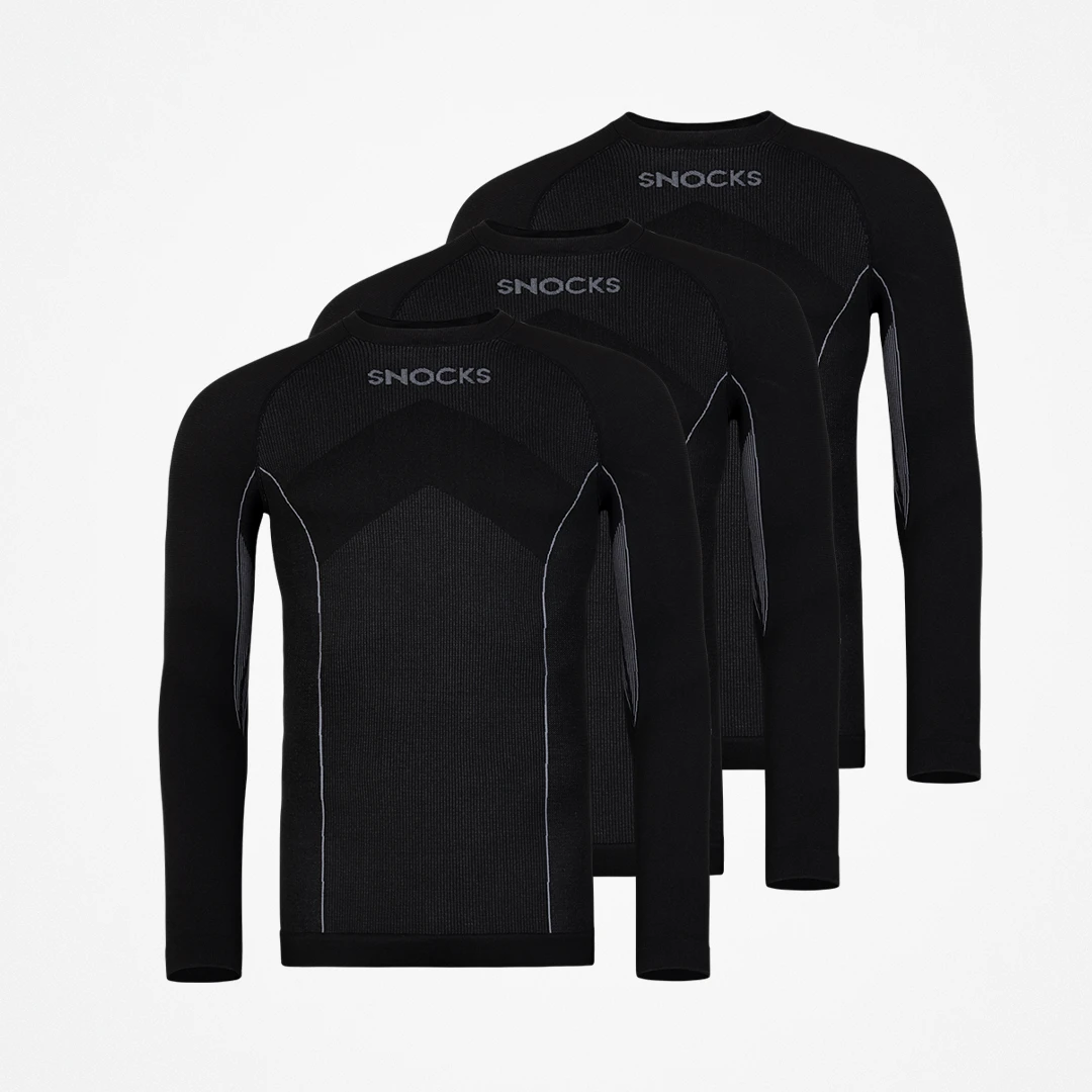 {"alt": "Sous-vêtement thermique homme - Vêtements - Noir", "quantity":"3"}