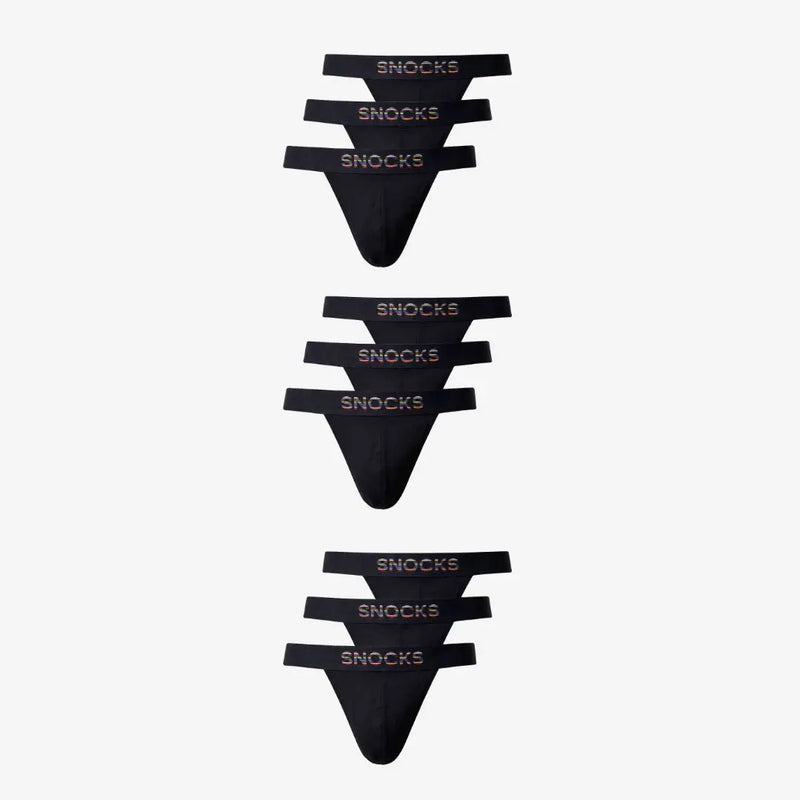 {"alt": "Männer Tanga Pride - Unterhosen - Schwarz (Pride)", "quantity":"3"}