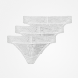 Tangas aus Spitze - Unterhosen - Weiß