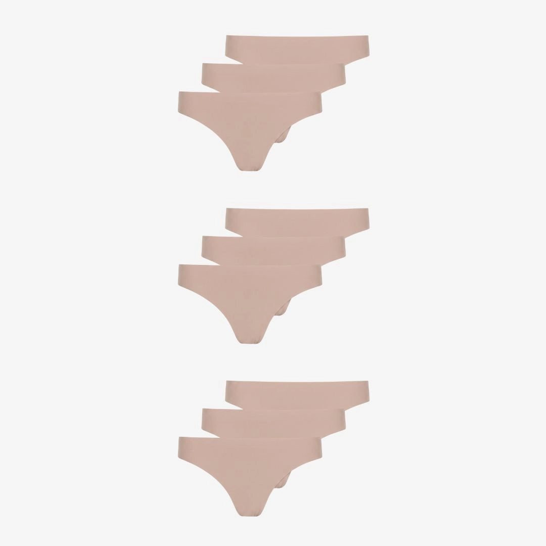 {"alt": "Microfiber Seamless Tanga - Unterhosen - Beige", "quantity":"3"}