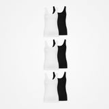 {"alt": "Débardeurs femme - Hauts - Noir et blanc", "quantity":"3"}