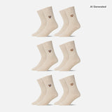{"alt": "Norweger Socken - Socken - Off White "Lebkuchenherz & Brezn"-Edition", "quantity":"3"}