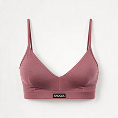 Retro Soft-BH - Oberteile - Mauve