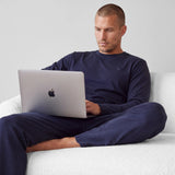 Schlafanzug Set Herren lang - Kleidung - 