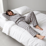 Flanell Schlafanzug Set Damen - Kleidung - Für Couch & Bett