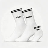 Familiensocken „Mommy, Mommy, Mini“ - Socken - Weiß