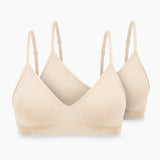 {"alt": "Seamless Triangel Bralette - Oberteile - Beige", "quantity":"2"}
