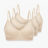 {"alt": "Seamless Triangel Bralette - Oberteile - Beige", "quantity":"3"}