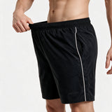 Sport Shorts Herren mit Kontraststreifen - Hosen - Federleichtes Material