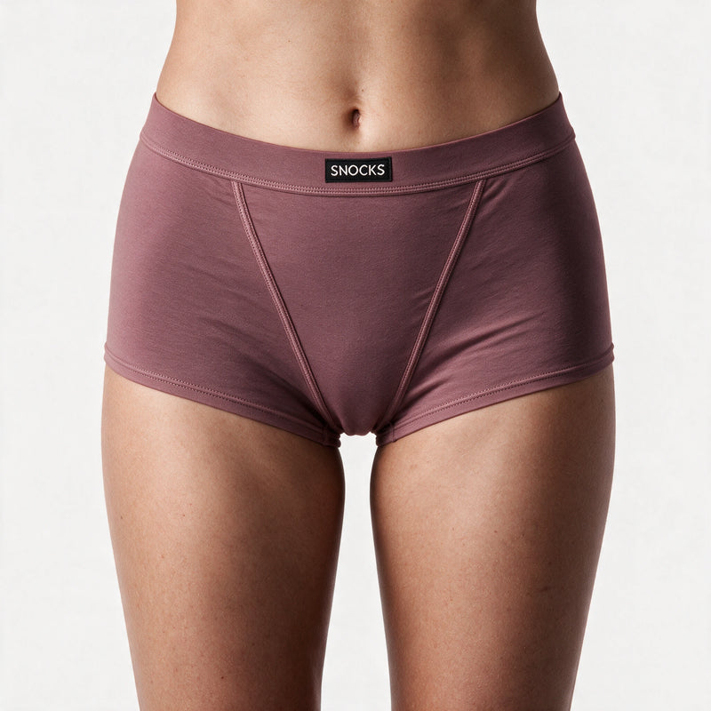 Retro Panties - Unterhosen - Gewebtes SNOCKS Logo