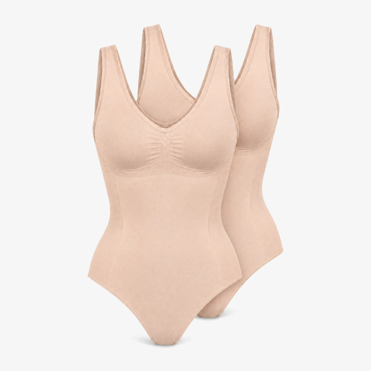 {"alt": "Stark formender Shaping Body mit Cups - Oberteile - Beige", "quantity":"2"}