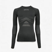 Thermo Longsleeve Damen - Kleidung - Dunkelgrau
