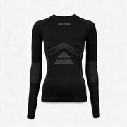 Thermo Longsleeve Damen - Kleidung - Schwarz