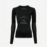 Thermo Longsleeve Damen - Kleidung - Schwarz