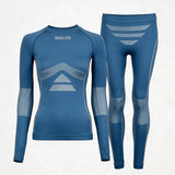 Thermounterwäsche Damen - Kleidung - Blaugrau