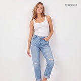 Ripp Tank Top Damen - Oberteile - Perfekt kombinierbar