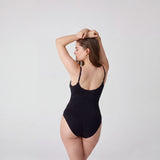 Body modellante senza cuciture | Nero