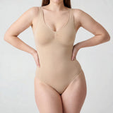 Shaping Body mit breiten Trägern | Beige