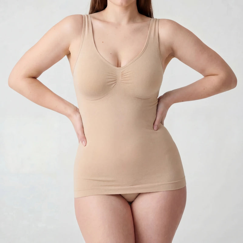 Shaping Tank Top | Beige