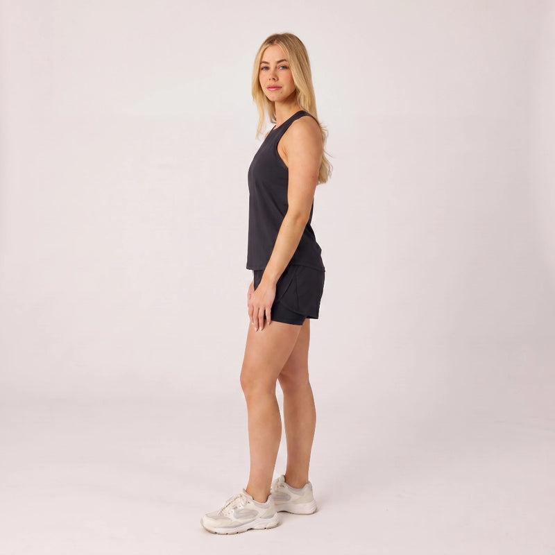 Sportowy top damski | czarny