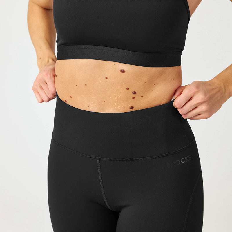 High Waist Leggings | Schwarz