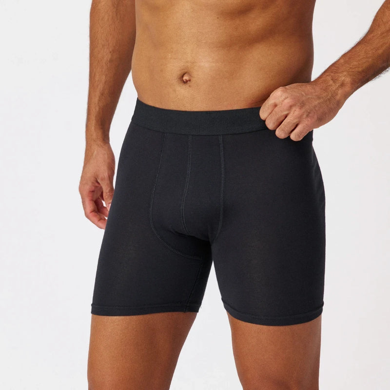 Boxer lunghi senza logo | Mix (Rosso/Oliva/Blu)