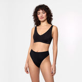 SNOCKS x femtis Period Tanga -   SINA Highwaist | Schwarz