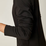 Maglia sportiva uomo manica lunga con mezza cerniera - Maglie -