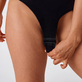 Shaping Body mit breiten Trägern | Schwarz