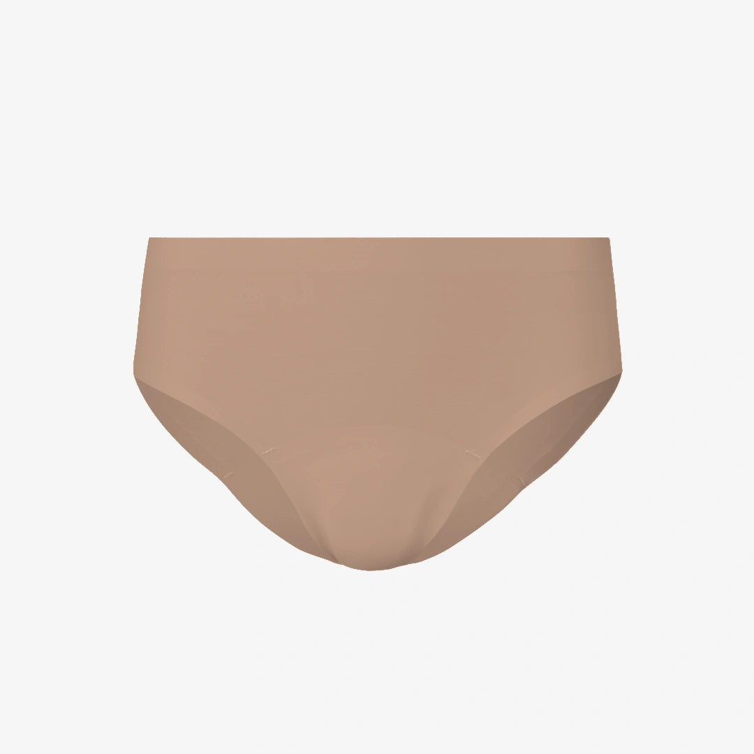 Perioden Slip Seamless STRONG - Periodenunterwäsche - Caramel
