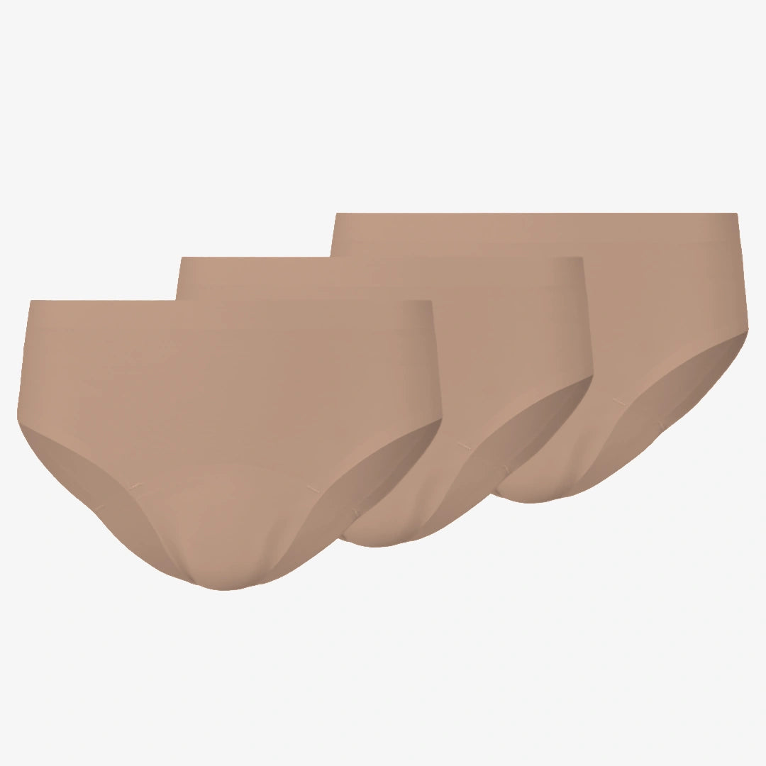 {"alt": "Culotte menstruelle sans couture STRONG - Sous-vêtements menstruels - Caramel", "quantity":"3"}