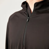Maglia sportiva uomo manica lunga con mezza cerniera - Maglie -