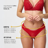 Perizoma in mesh con pizzo Love Special - Biancheria Intima - Vestibilità