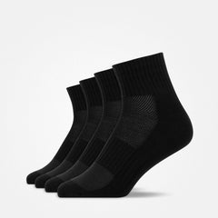 {"alt": "Chaussettes de course mi-hautes - Chaussettes - Noir", "quantity":"1"}