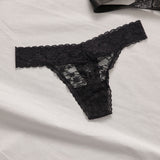 Tangas en dentelle - Sous-vêtements - Gousset en 100% coton bio